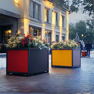 metal planter