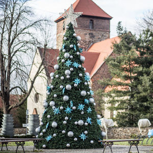 galvanised steel Christmas tree decoration 1