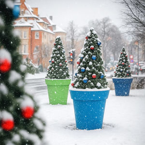 PVC Christmas tree 1