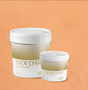 decorative paint / interior / lime-based / high-gloss