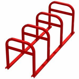 Floor-mounted bike rack - PARK PLACE™ - Madrax - galvanised steel ...