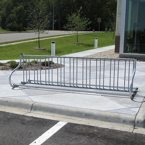 floor-mounted bike rack