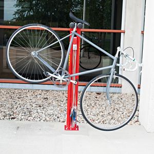 galvanised steel bike repair station 1