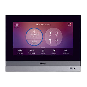 home automation system touch screen