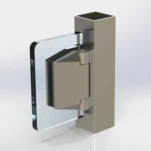 glass door hinge