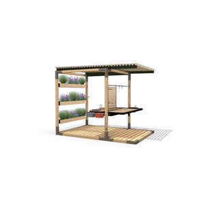 self-supporting pergola