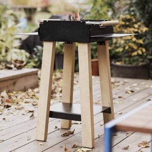 charcoal barbecue