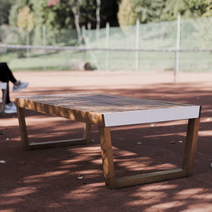 contemporary garden bench