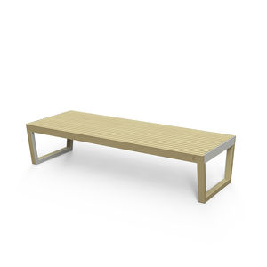 contemporary garden bench