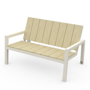 contemporary public bench 1