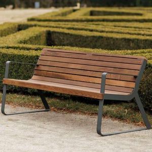 contemporary garden bench 1