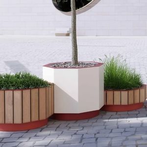 steel planter
