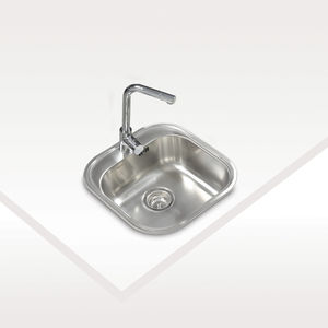 single-bowl kitchen sink