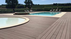 wooden deck boards