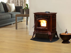 pellet heating stove