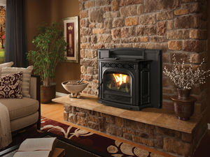 pellet fireplace insert