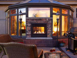 gas fireplace