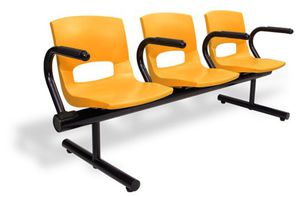 3-seater beam chair