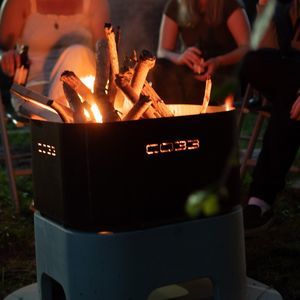 wood-burning fire pit
