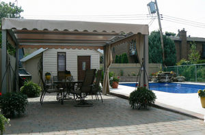 self-supporting pergola