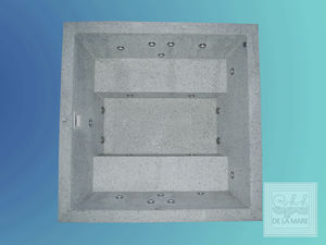 built-in hot tub