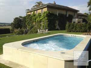 built-in swim spa