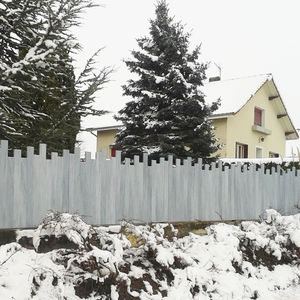louvered fence
