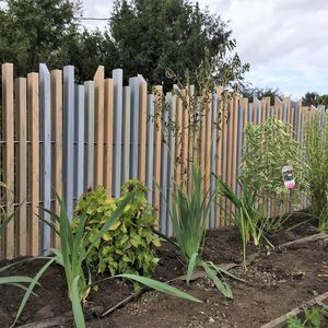 louvered fence