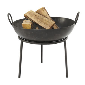 wood-burning fire pit