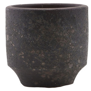 stone planter / round / contemporary