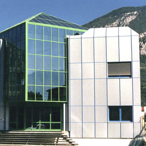 aluminium ventilated facade