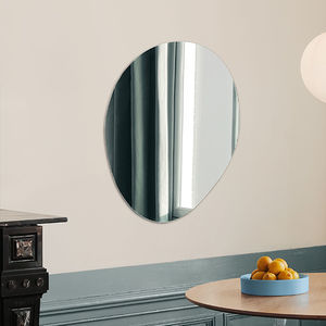 wall-mounted mirror