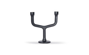 glazed ceramic candle holder