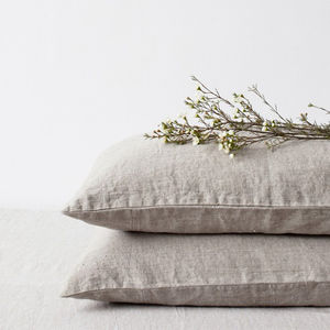 linen pillow