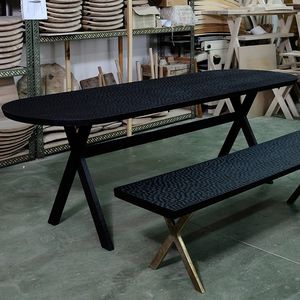 contemporary dining table