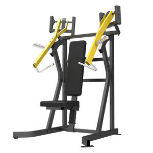 inclined chest press weight training machine