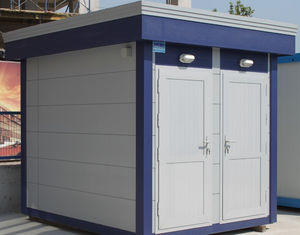 outdoor washroom cabin