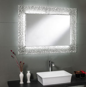 wall-mounted bathroom mirror