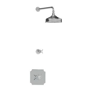 recessed wall shower set