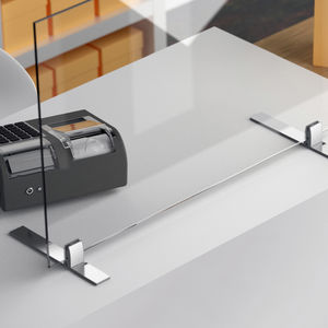 desk mounted office divider