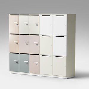 melamine storage locker