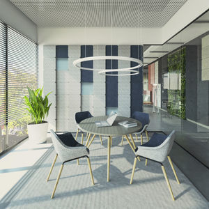 hanging sound-absorbing panel
