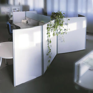 floor-mounted office divider
