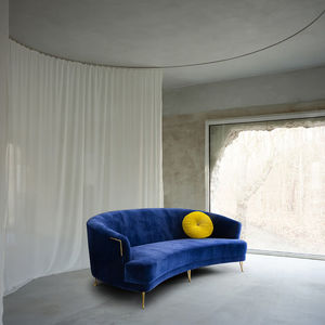 half moon sofa