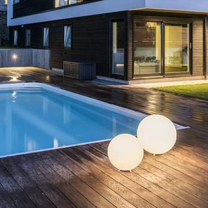 floor lamp / contemporary / polycarbonate / dimmable