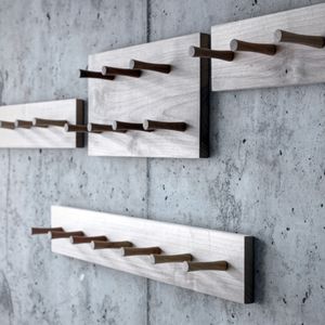 wall-mounted coat rack