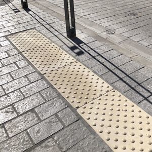 concrete tactile tile