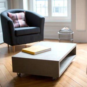 contemporary coffee table