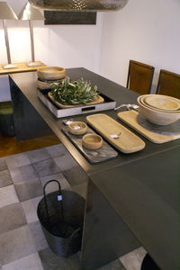 contemporary dining table