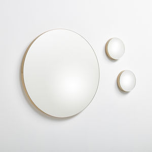 wall-mounted mirror